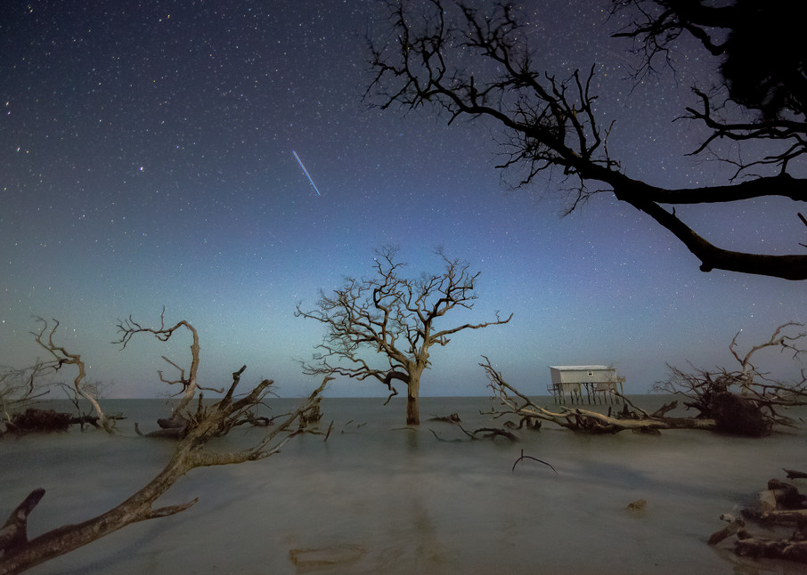 Hunting Island Starry Night Photography Art | Phil Heim Photography