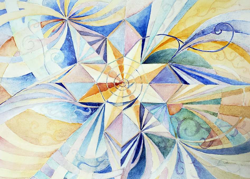 Star Mandala Iv (She Sees) Art | Bright Spirit Studio