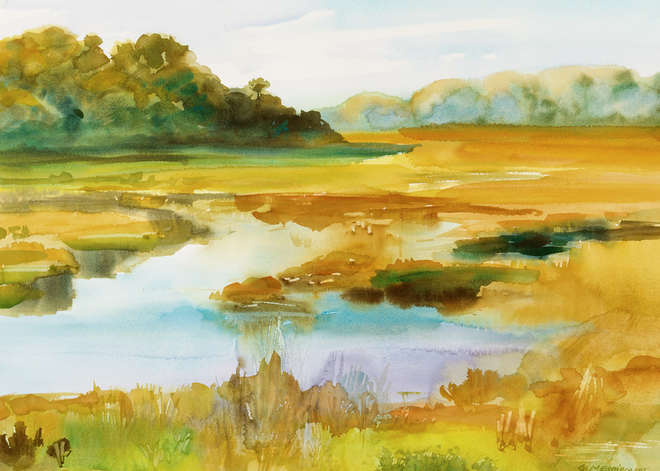 Talbot Marsh | Watercolor Landscapes | Gordon Meggison IV