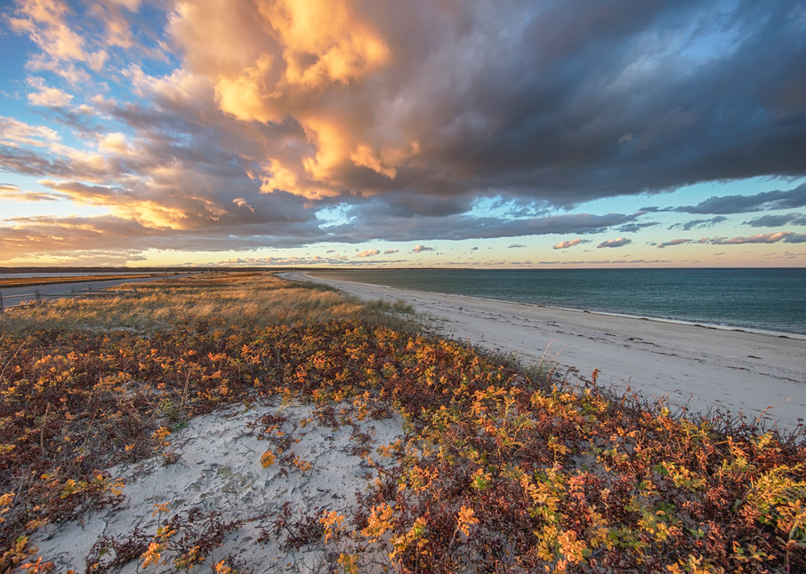 State Beach Fall Sunset Art | Michael Blanchard Inspirational Photography - Crossroads Gallery