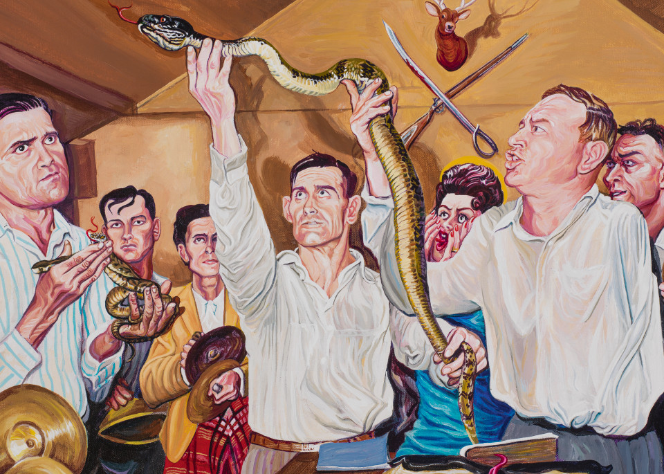 Snake Handlers/Harlan County  Art | George Terry McDonald Art