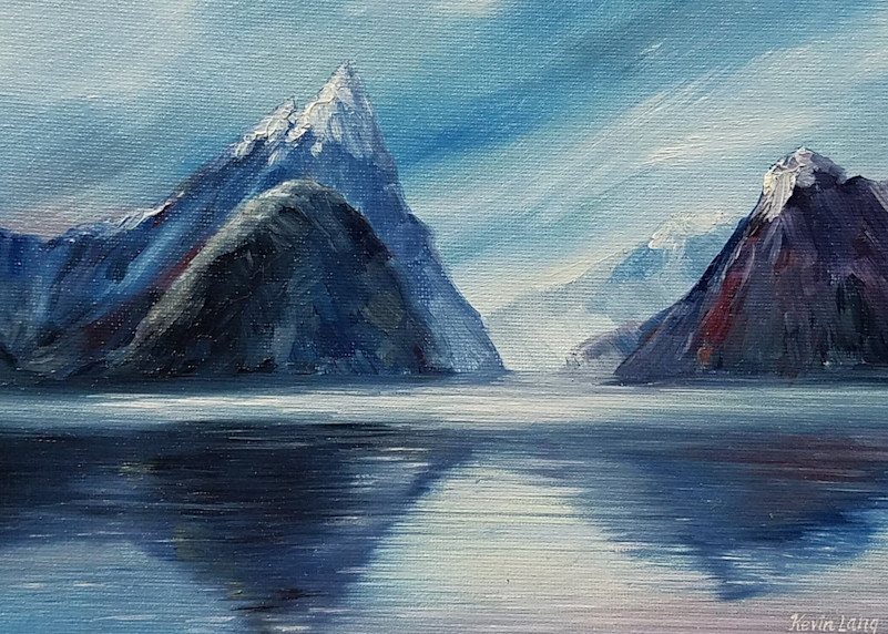Winter Fjord Art | Kevin Lang Fine Art