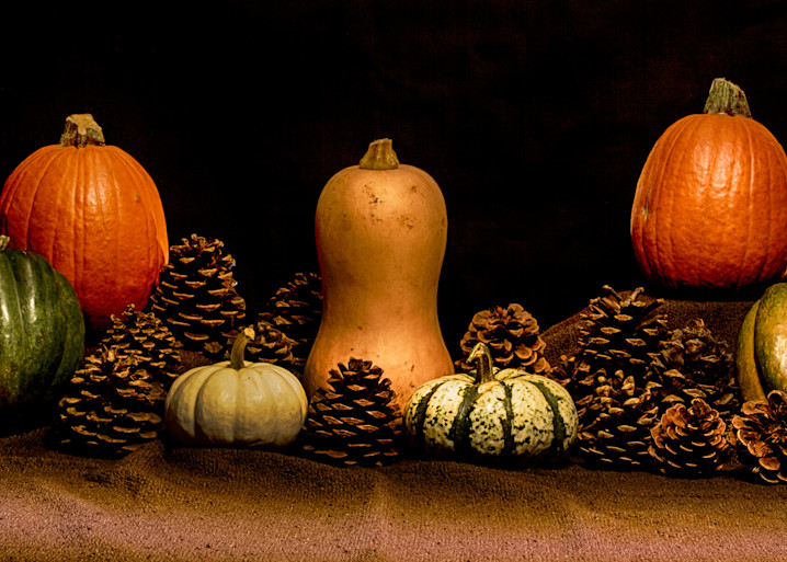 A Fine Art Photograph of Halloween Fruits by Michael Pucciarelli