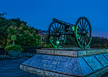 Washington Artillery Park in New Orleans