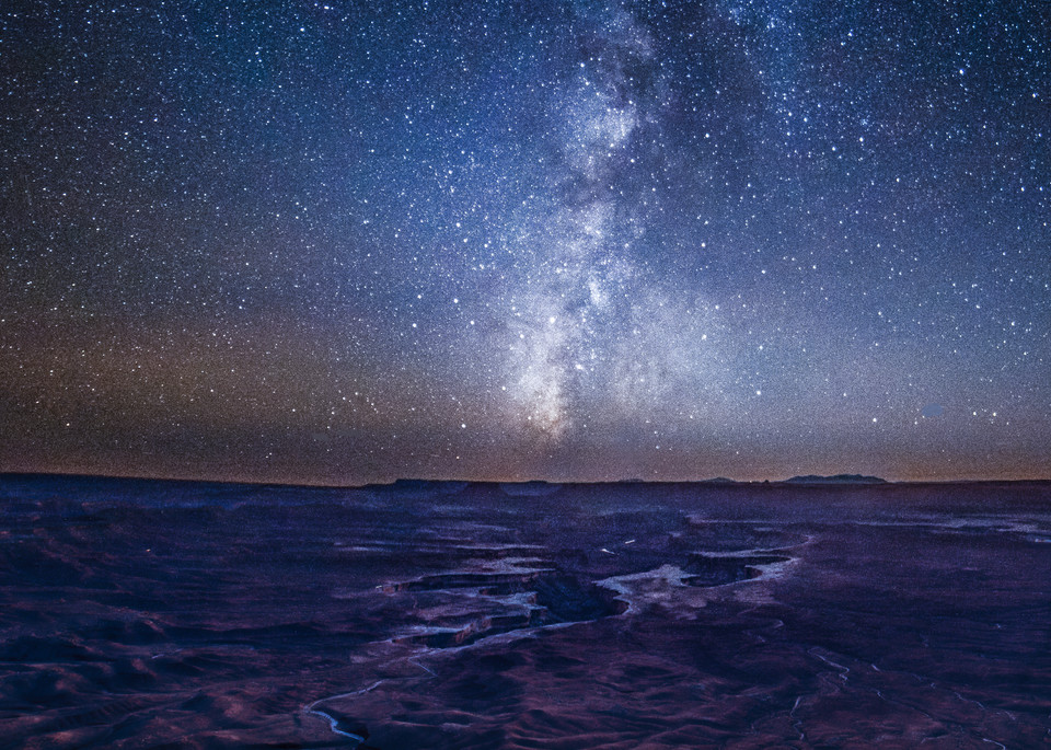 Milky Way over Canyonlands photography