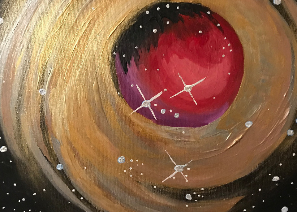 Inside A Colossal Bubble Nebula Art | Marci Brockmann Author, Artist, Podcaster & Educator