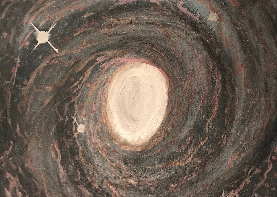 Caught In A Whirlpool Galaxy Art | Marci Brockmann Author, Artist, Podcaster & Educator