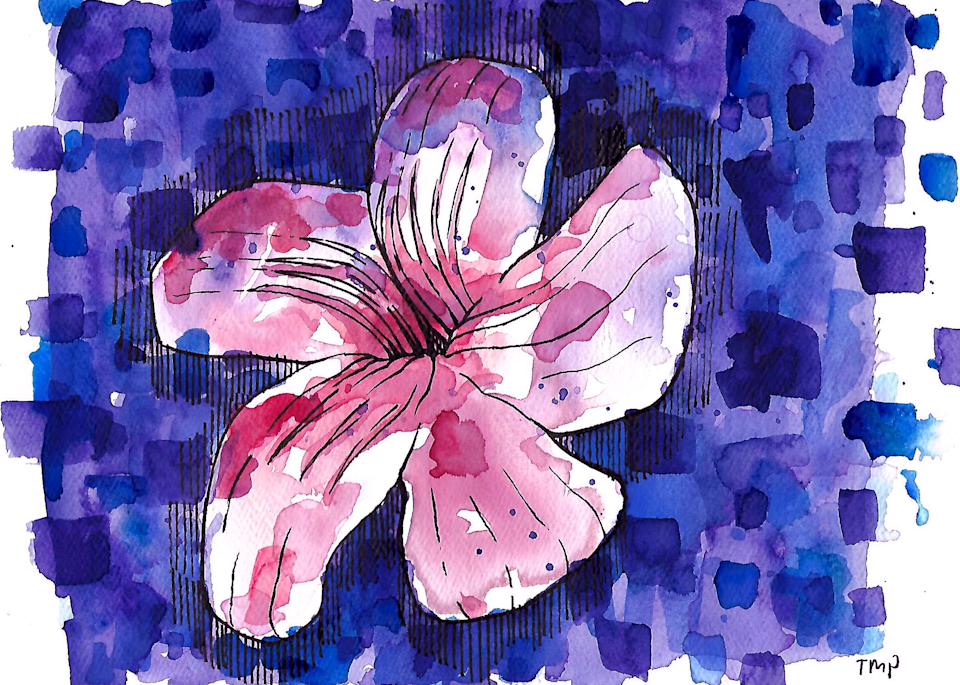 Matt Pierson Artworks | Magenta Flower