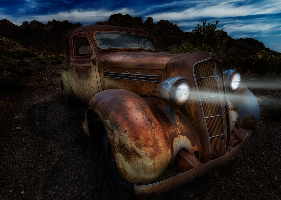 Ghost Car  Photography Art | Jarrod Ames Photography 