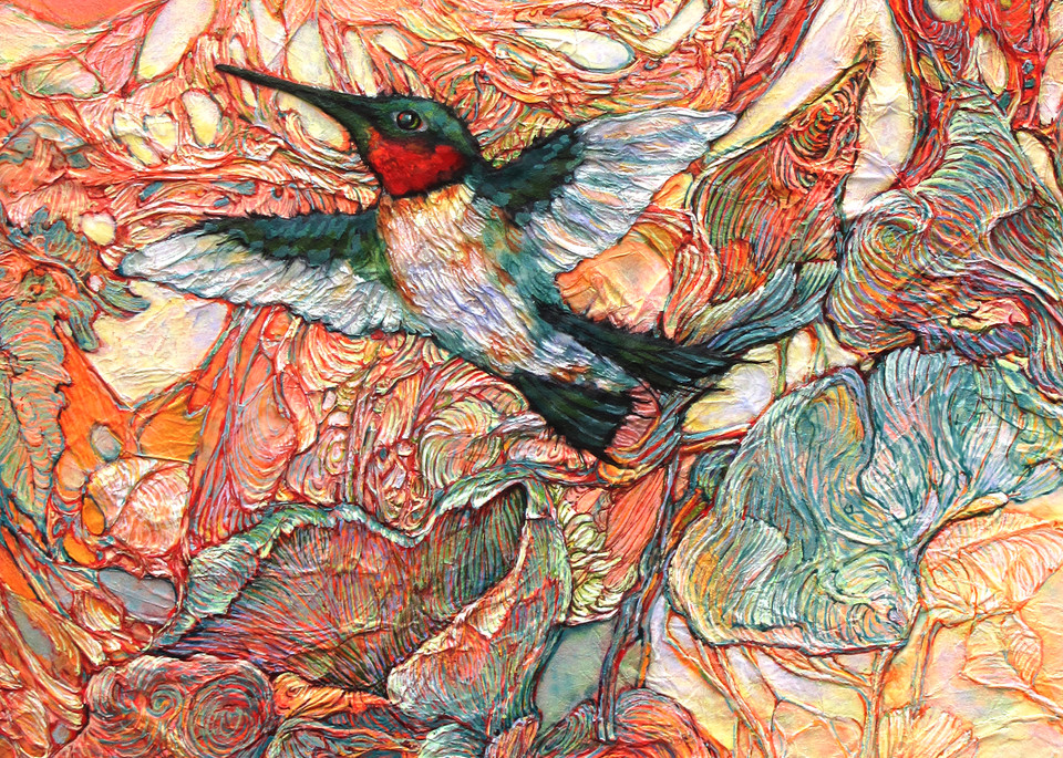 Made For This, Hummingbird | Col Mitchell Contemporary Paper Artist