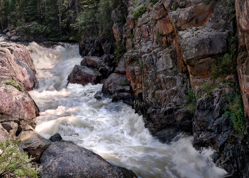 If You Love Trees Collection | Poudre' Rapids, magnificent landscape photograph by David Zlotky