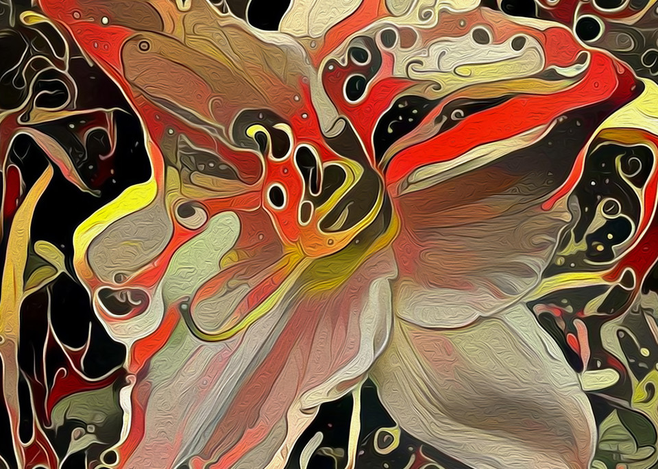 Oil Slick Blossom Art | SkotoArt