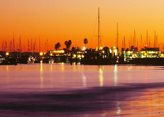 Santa Barbara Harbor by Josh Kimball Photography