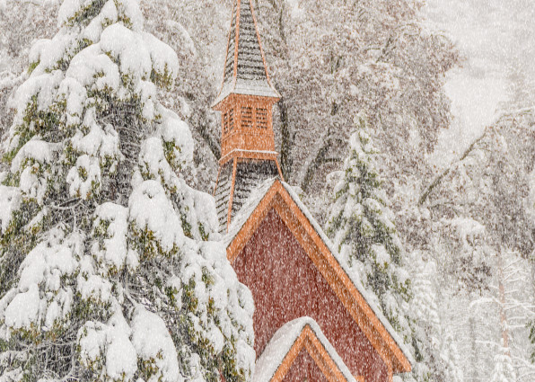 Yosemite Chapel Photography Art | Gale Ensign Photography
