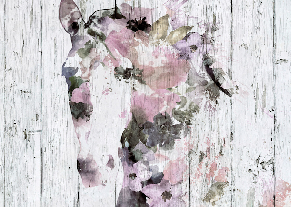 Pink Gypsy Horse Art | Irena Orlov Art