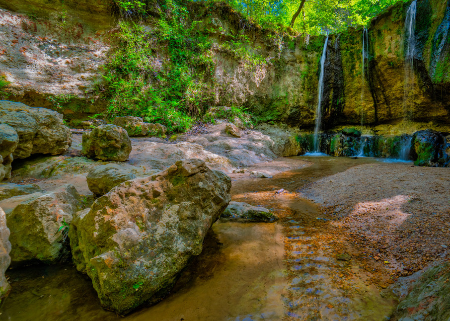 Tunica Hills waterfall photography