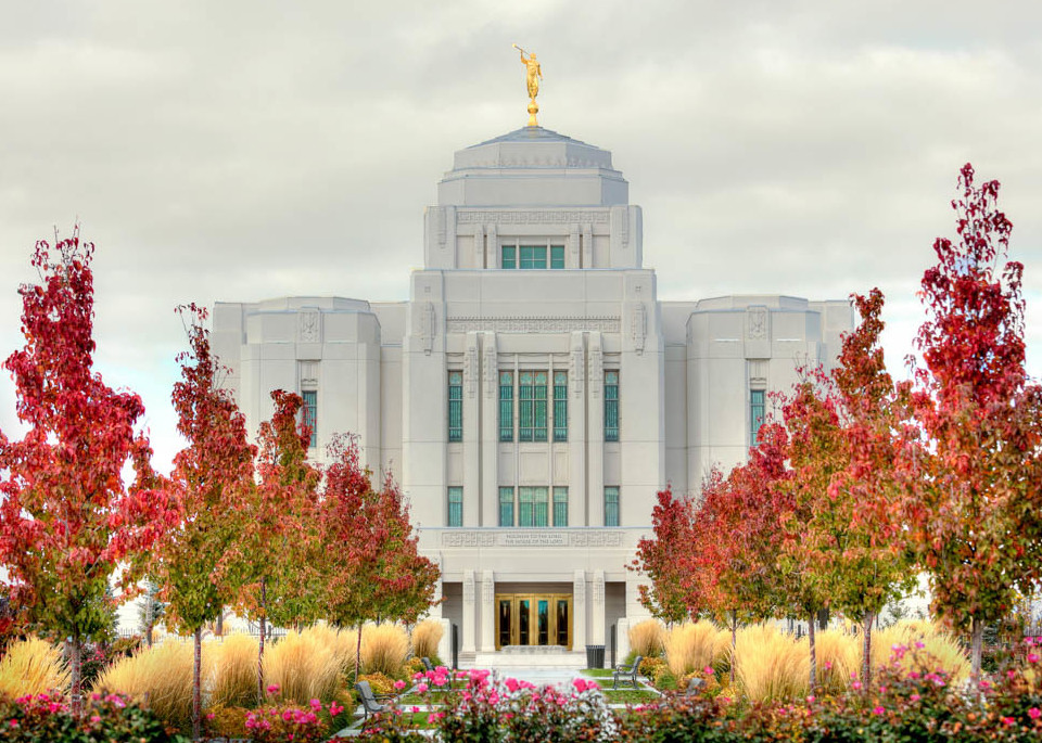 Meridian Temple - Fall Colors