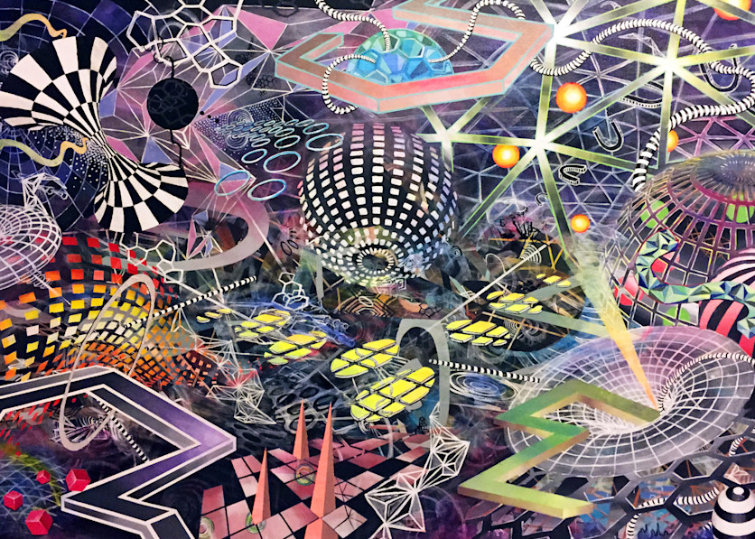 string theory art wet paint nyc