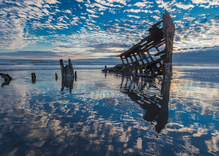Peter Iredale in Blue