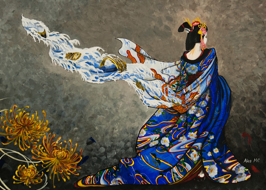 Painted Kimono Art | Alice MC