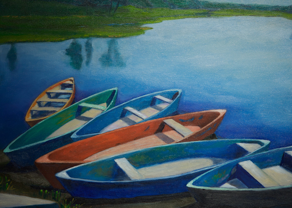 Valentin Boats #2 Art | Dave Lambeth Fine Art