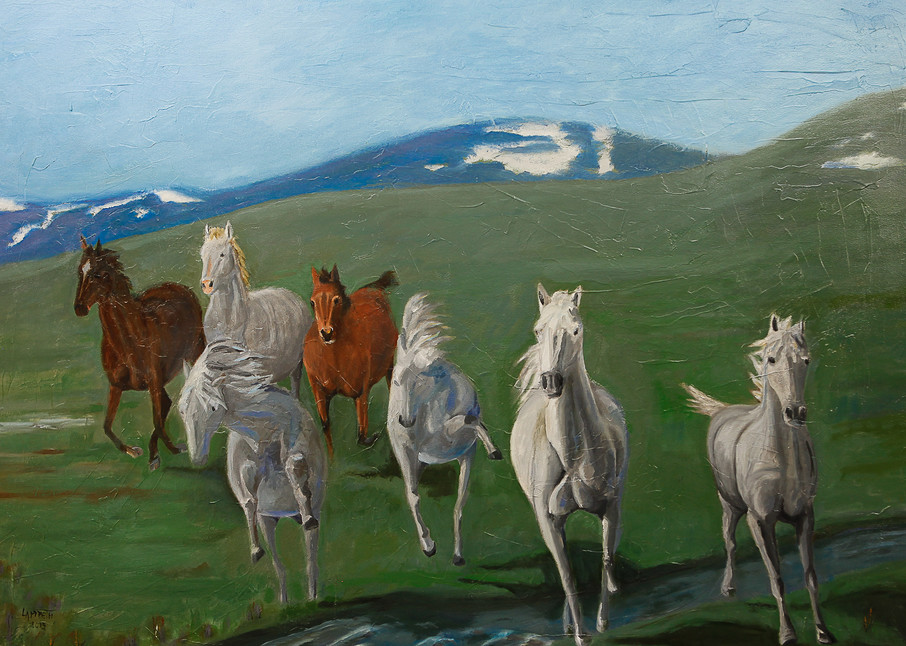 Wild Horses Art | Dave Lambeth Fine Art