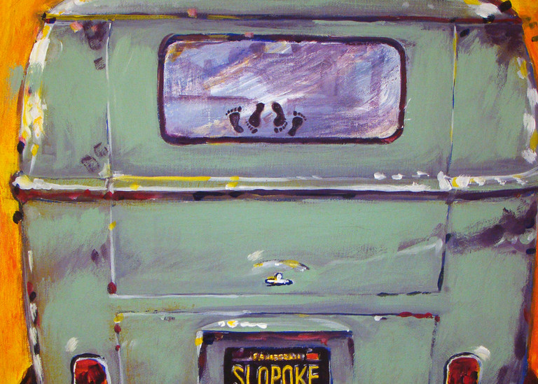 Slopoke Vw Bus Art | Telfer Design, Inc.