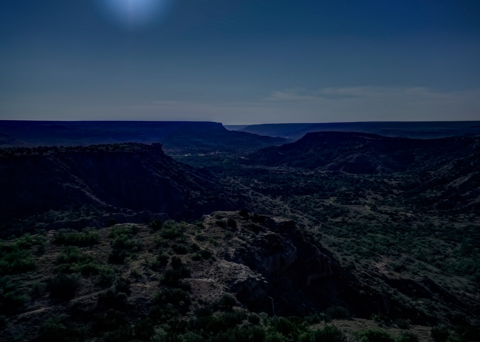 Moon over the Canyon