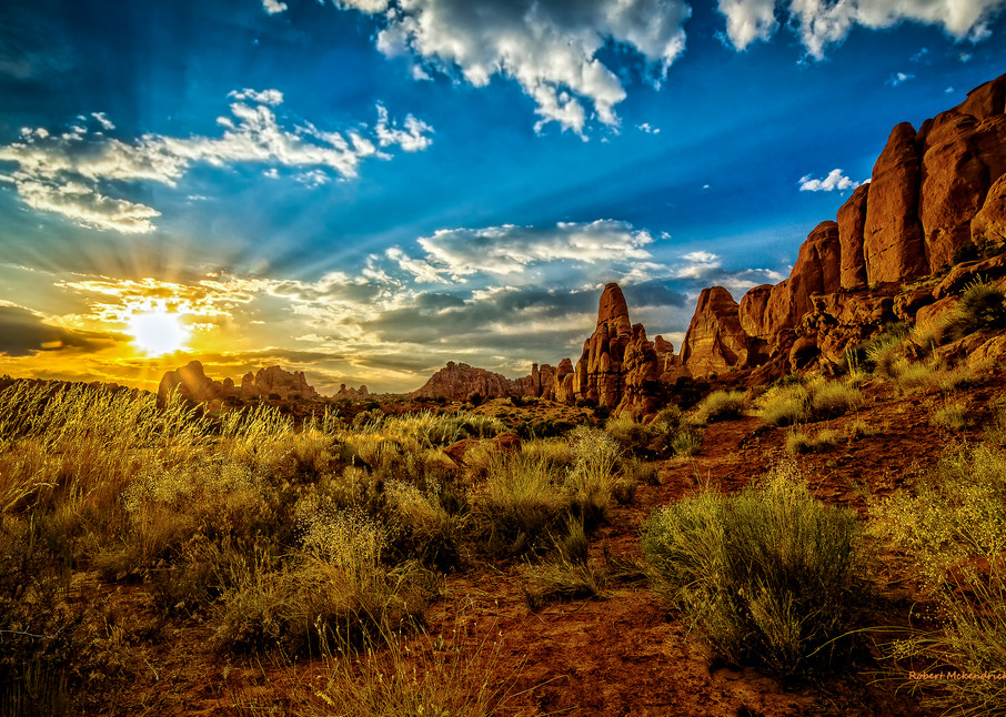 Arches Sunset-Arches National park