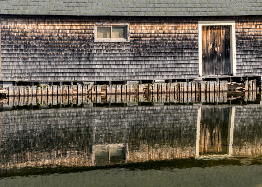 Boatshed-reflection