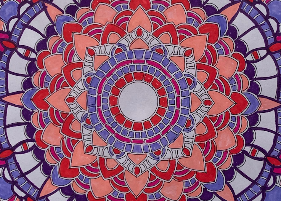 Valentine Mandala Art | Marci Brockmann Author, Artist, Podcaster & Educator