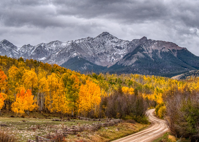 Fall Colors On Last Dollar Road Photography Art | Peter Batty Photography