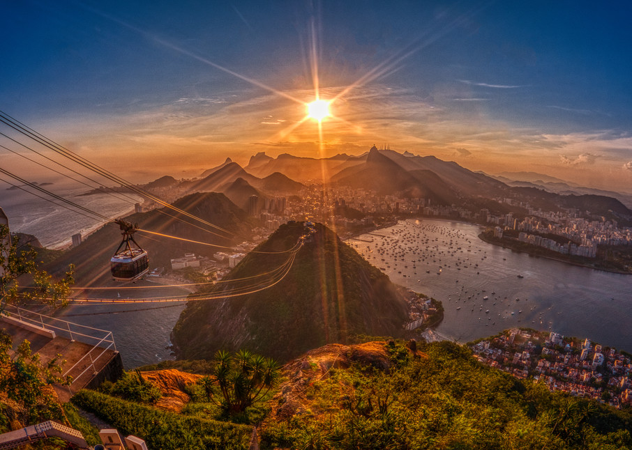 Sunset From Sugarloaf Mountain Photography Art | Peter Batty Photography