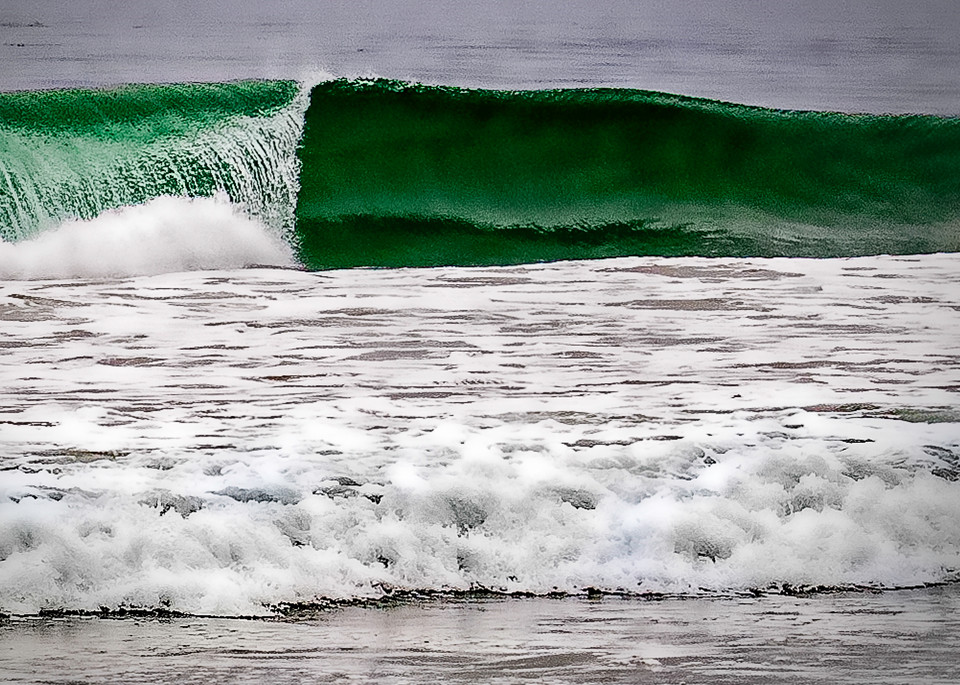 Emerald-Wave, Surf, Encinitas-Beach,
