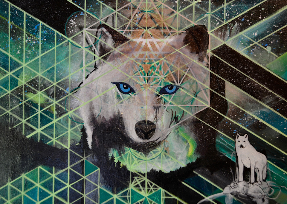 White Wolf Spirit Art | Gnarwhal Designs