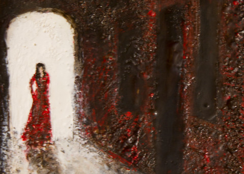 Lady In Red Art | Bruce Tyner