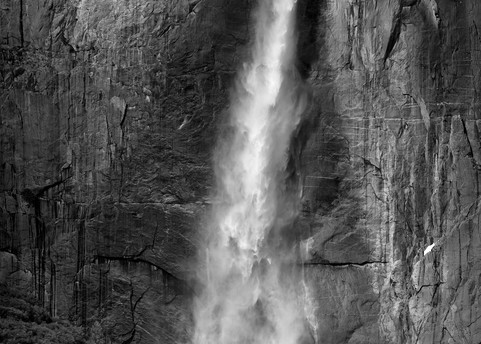Yosemite Falls Detail Photography Art | templeimagery