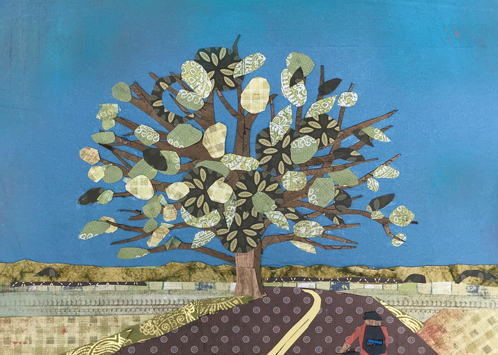 The Burr Oak Tree Art Print | Artist Jenny McGee 