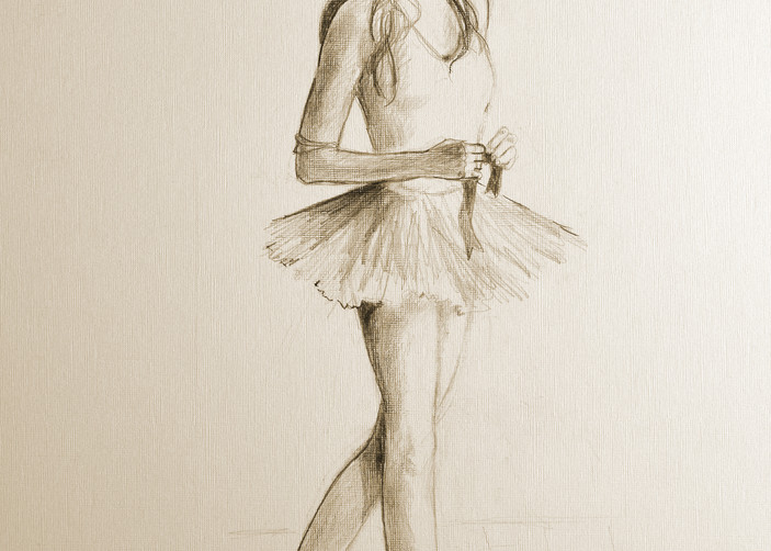 Female Ballet Art Print