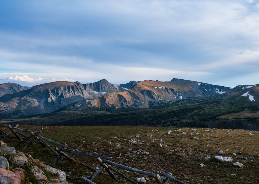 Sunkissed Mountains on Trail Ridge Road