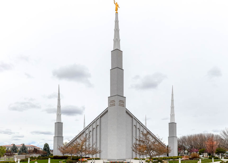 Boise Idaho Temple - Front View