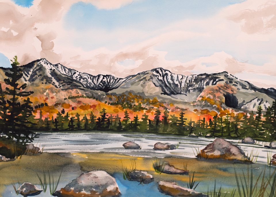 Mount Katahdin Maine Art or Sale