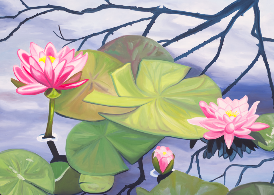 Balance Water Lily Art for Sale
