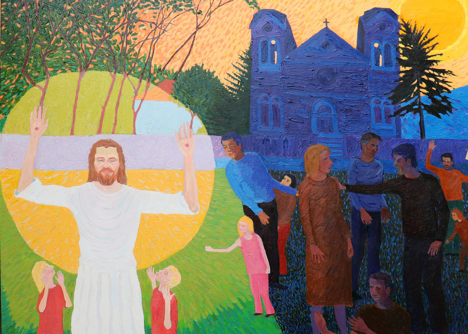 Jesus Second Coming Art | Studio Z of Taos
