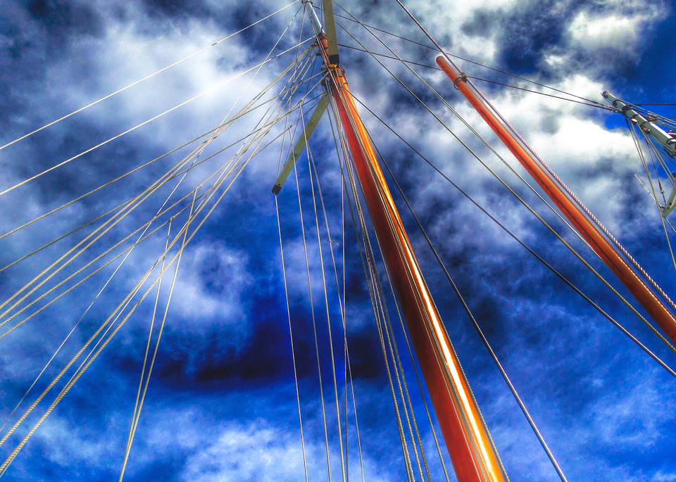 Key West Mast Lines Photography Art | Mark Stall IMAGES