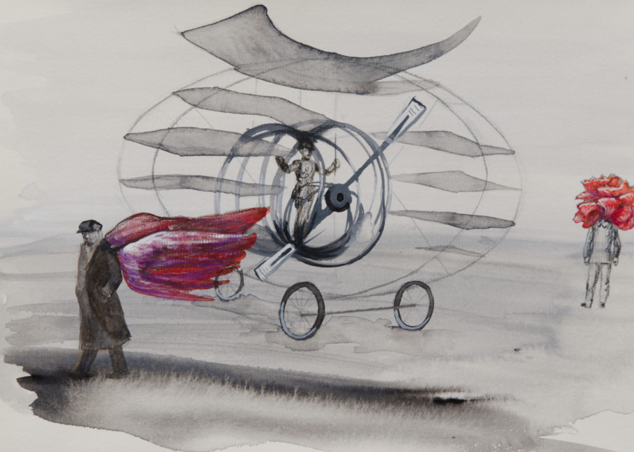 The Flying Machine Art | Trine Churchill