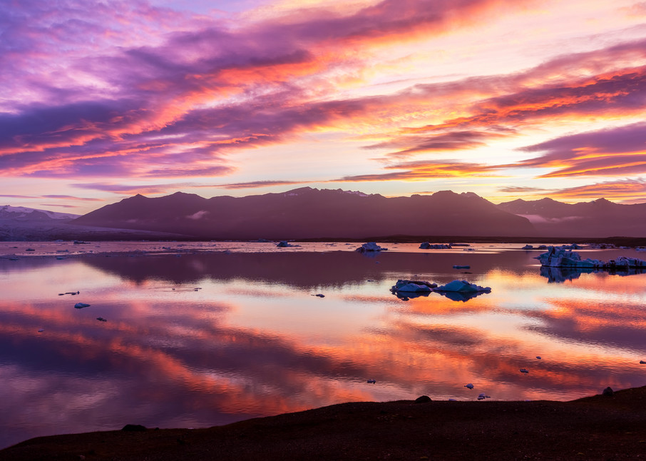 Glacier Lagoon Renascence Photography Art | Derrick Snider Imagery