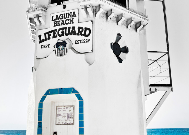 Lifeguard Laguna Photography Art | Rosanne Nitti Fine Arts