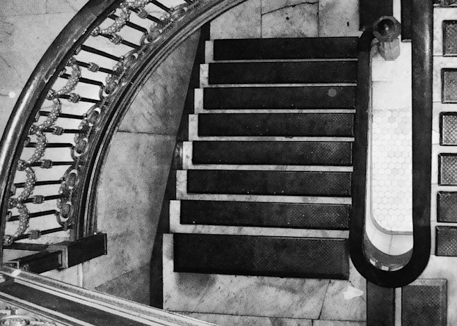 Hotel Alexandria Stairway Photography Art | Rosanne Nitti Fine Arts
