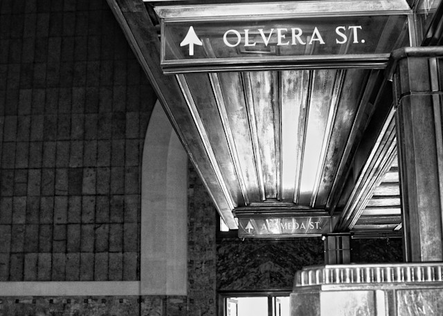 Union Station Olivera St Photography Art | Rosanne Nitti Fine Arts